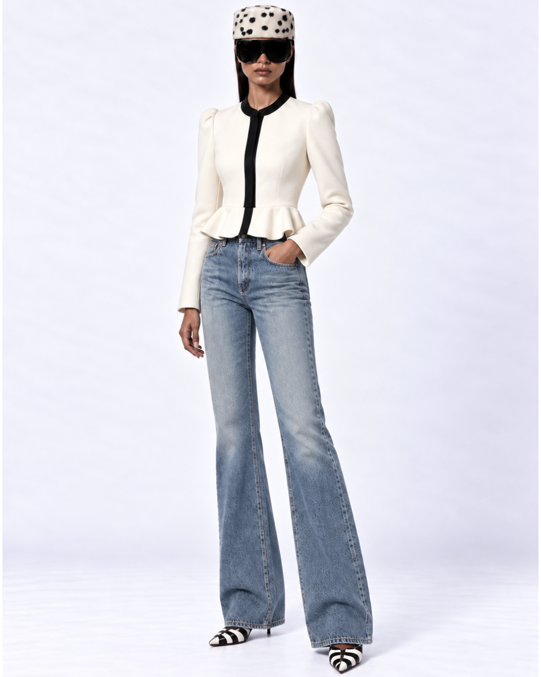 The Yvonne Jacket Bianco
